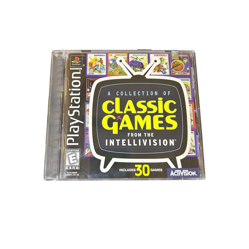 Activision Classics PlayStation 1 PS1 – Intellivision 80s Games – Tested, CIB